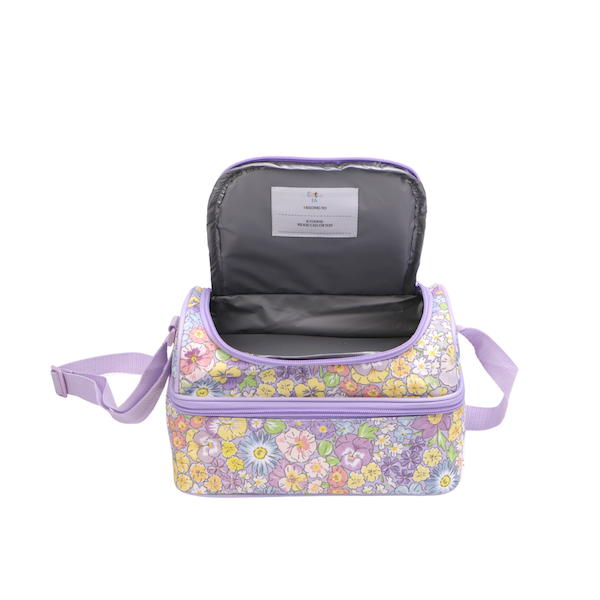 Enchanted Floral Double-Decker Lunch Bag