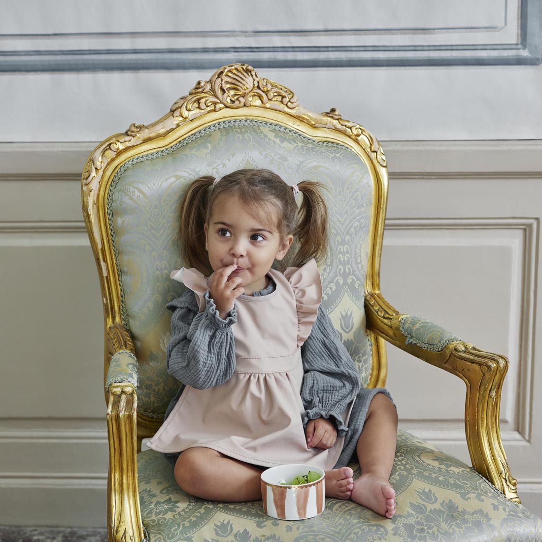 Baby Bib - Blushing Pink