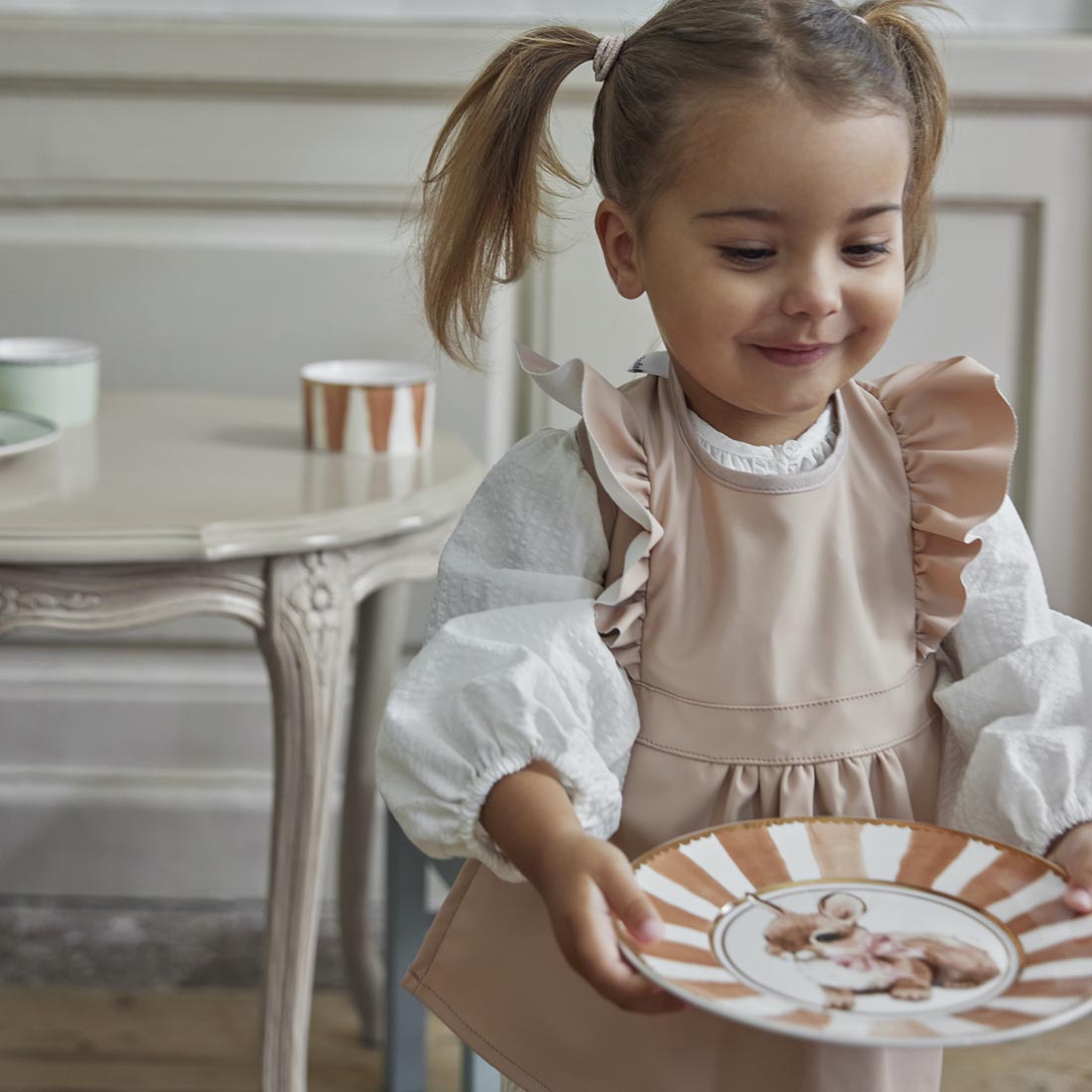 Baby Bib - Blushing Pink