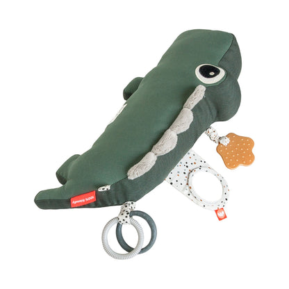 Done By Deer Tummy Time Activity Toy Croco Green
