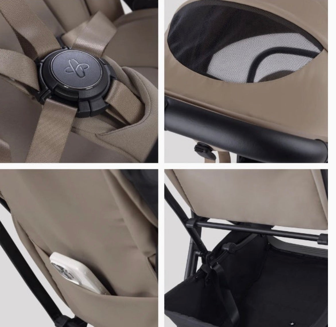 Nia Compact Stroller - champagne