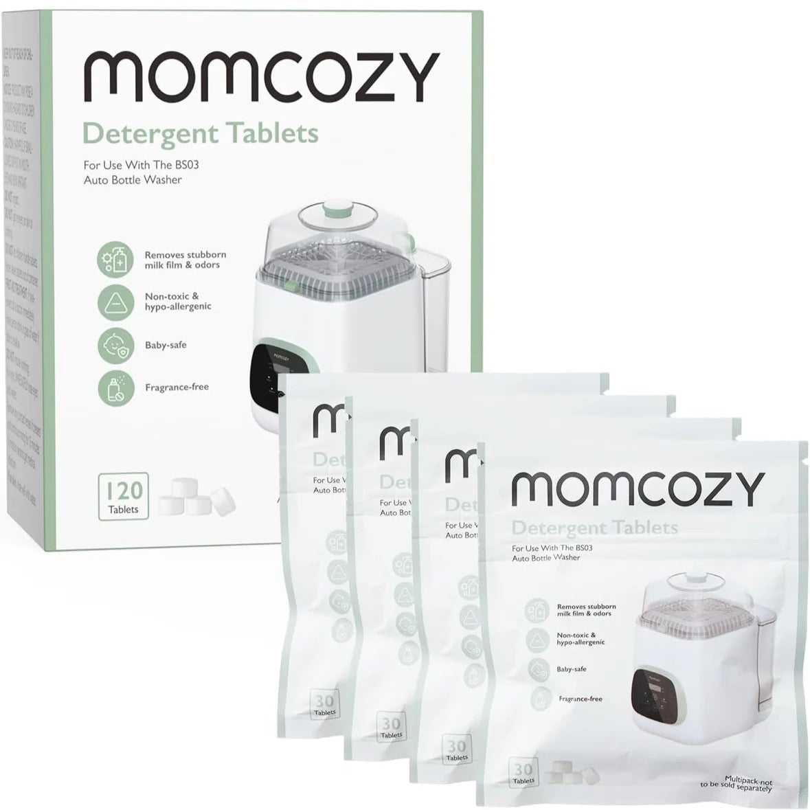Official Washing Block for Momcozy KleanPal Pro Baby Bottle Washer