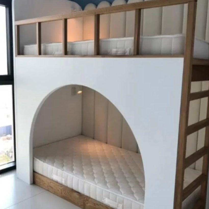 Bunk Bed with padding can be 100% customised upon order )