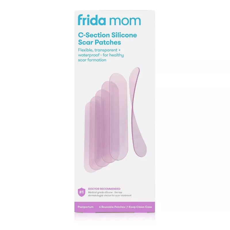 C-Section Silicone Scar Patches (Flexible, Transparent + Waterproof)