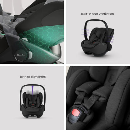 Glide Plus 360 Infant Car Seat Iconic Black