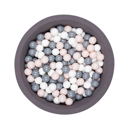 Grey Ball Pit - Powder/Grey/White Balls - Grey