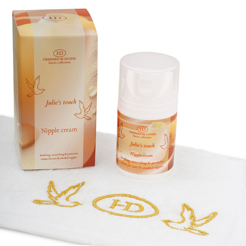 Herbarium Divine, Sarcio collection, Julie's touch Nipple cream