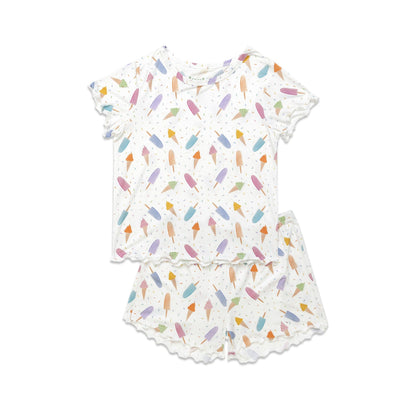 Lolli Shorts set OEKO TEX® Bamboo Slateblue