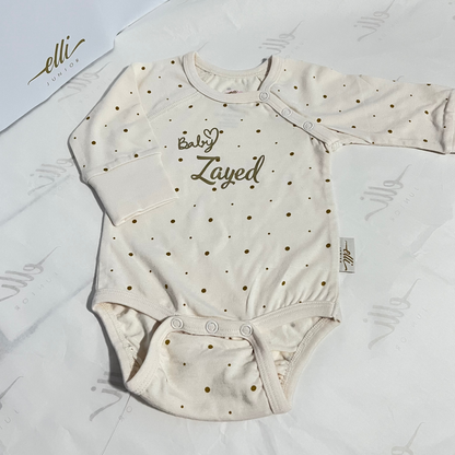 Bamboo body Golden dots