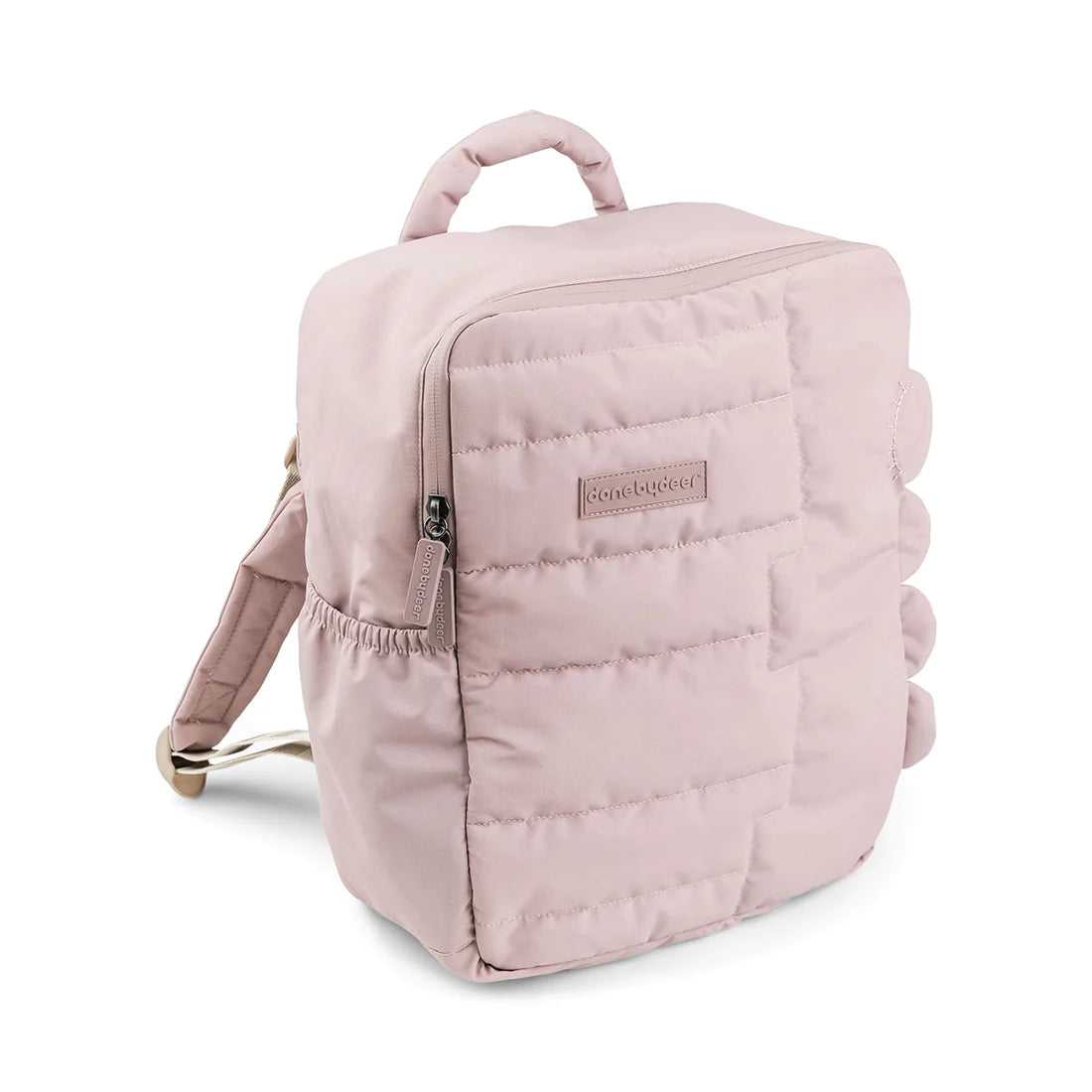 Quilted kids backpack
