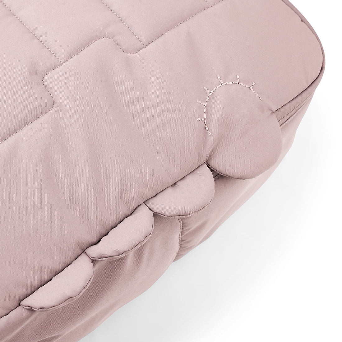 Quilted kids backpack