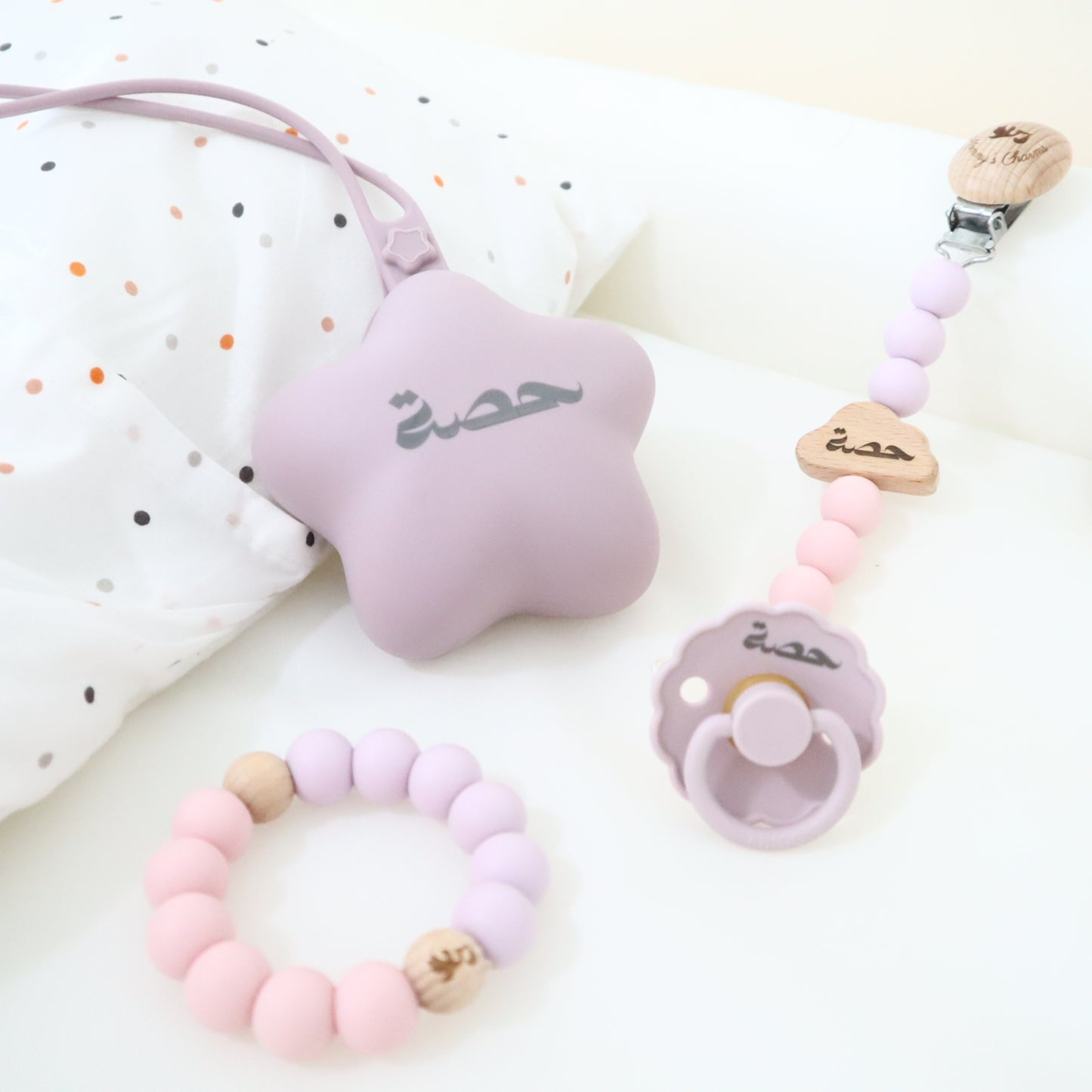 Baby Gift Set | Ultimate Pacifier Starter Pack Purple
