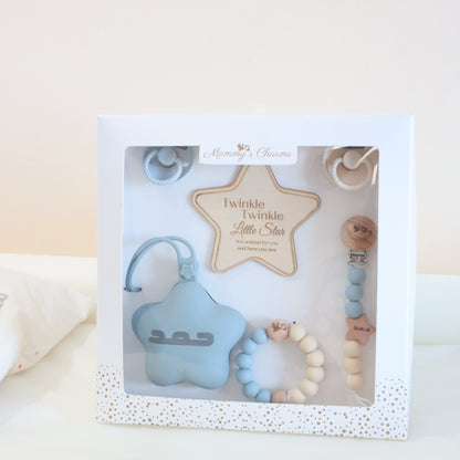 Baby Gift Set | Ultimate Pacifier Starter Pack Blue