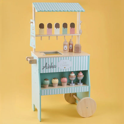 Ice Cream Shop Stripe