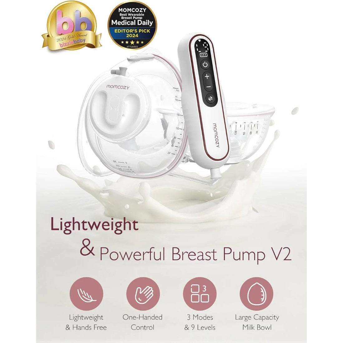 V2 ultra light Breast Pump