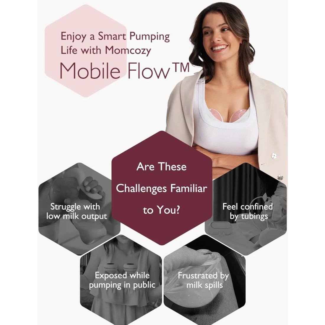 M9 Mobile flow Breast Pump Double