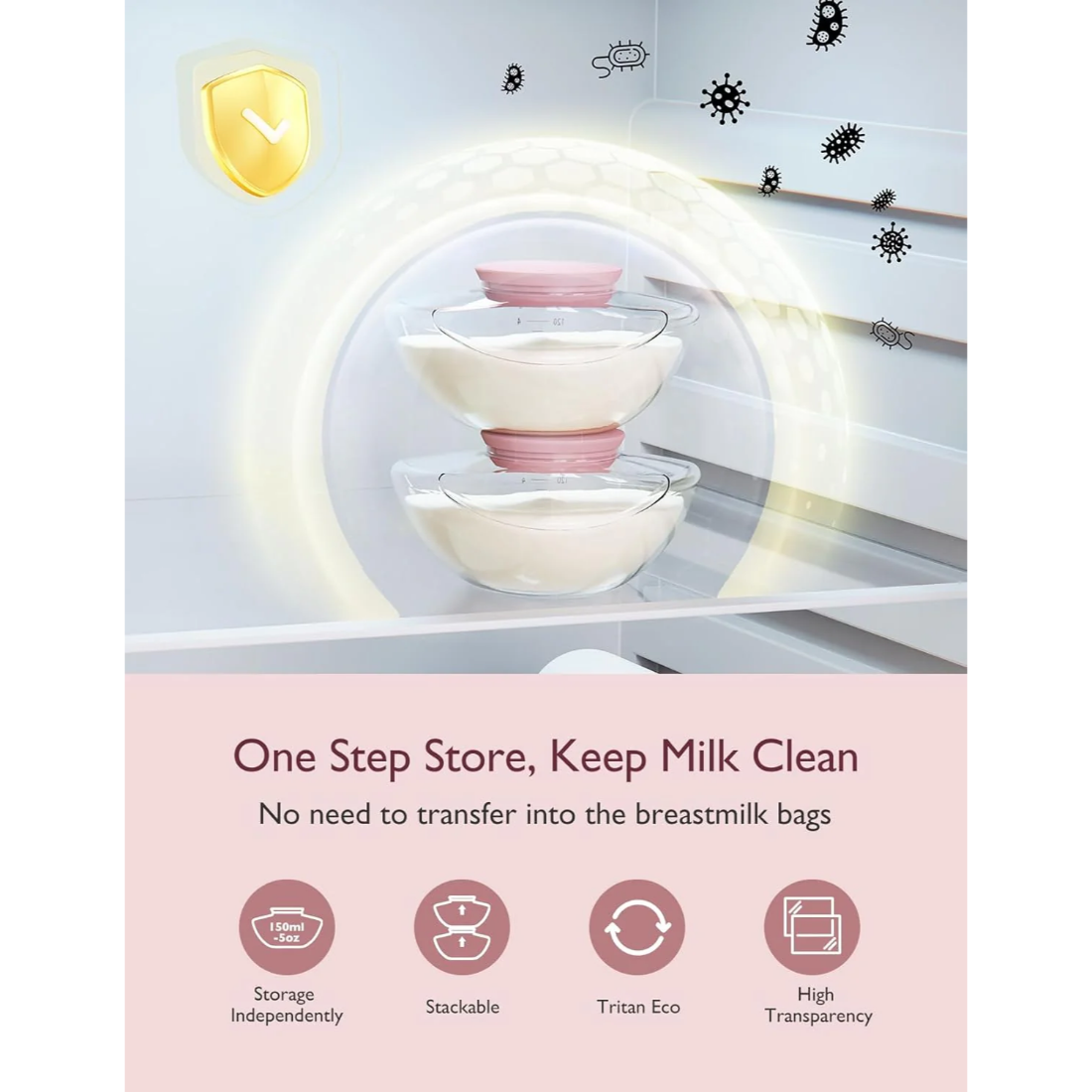 M9 Mobile flow Breast Pump Double