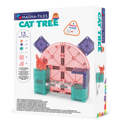 Cat Tree 13-Piece Magnetic Construction Set