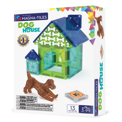 Dog House 13-Piece Magnetic Construction Set