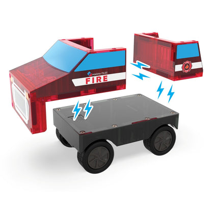 Fire Rescue 27-Piece Magnetic Construction Set