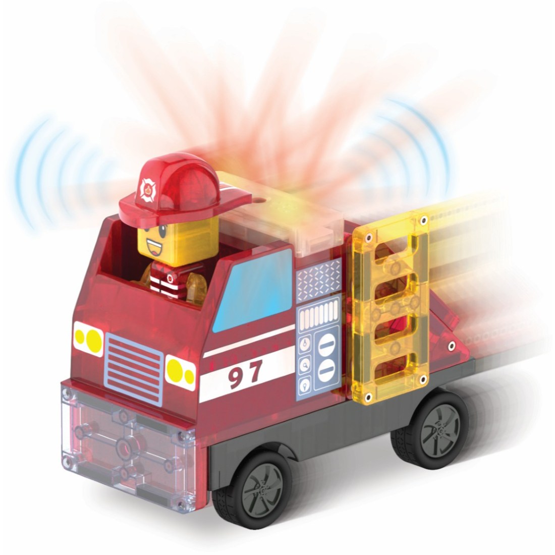 Fire Station 50-Piece Magnetic Construction Set