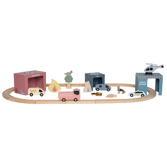 Train Set Rescue Vehicles