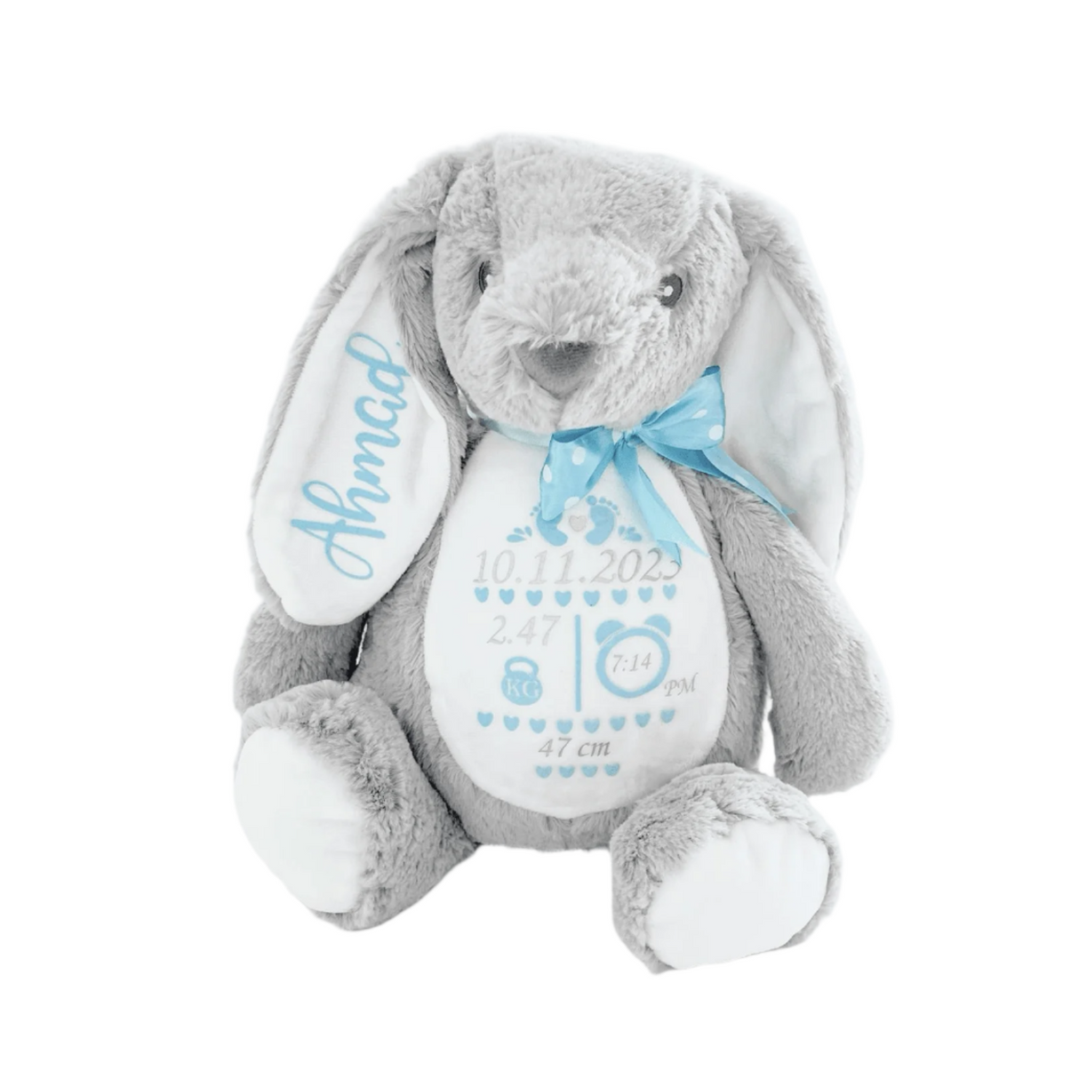 Belly Birth stats Plushie