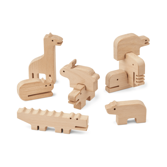 Thorkild Stackable Animals - Natural