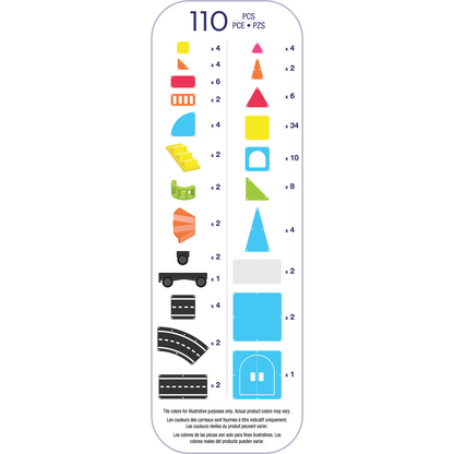 City Center 110-Piece Magnetic Construction Set