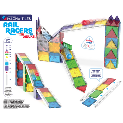 Rail Racers Deluxe 90-Piece Set