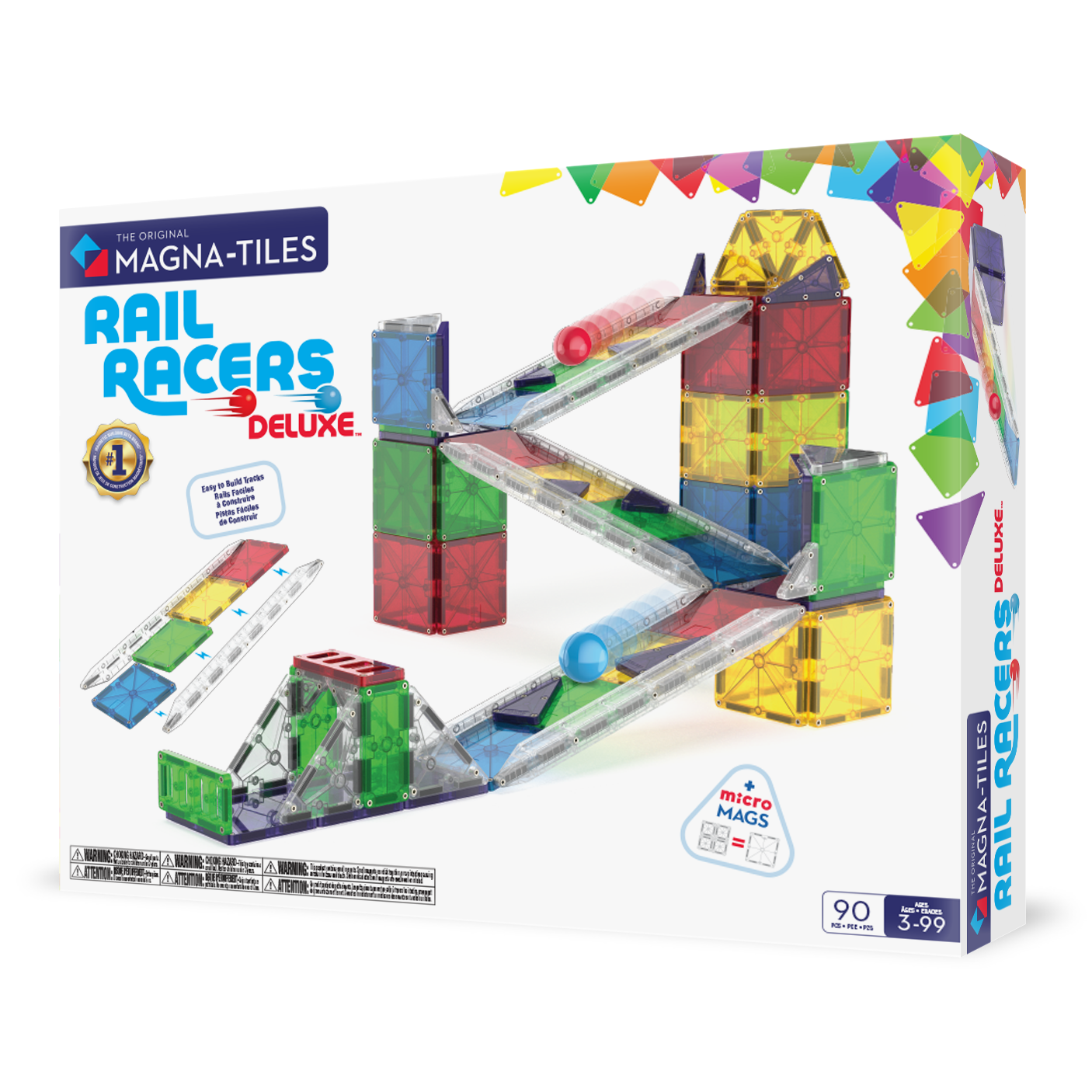 Rail Racers Deluxe 90-Piece Set