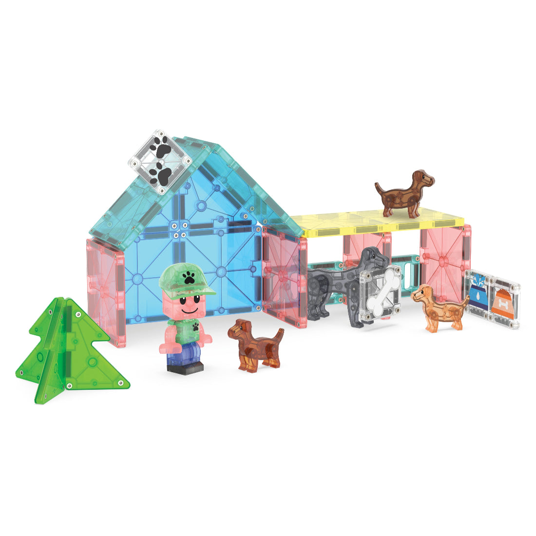 Puppy Park 27-Piece Magnetic Construction Set