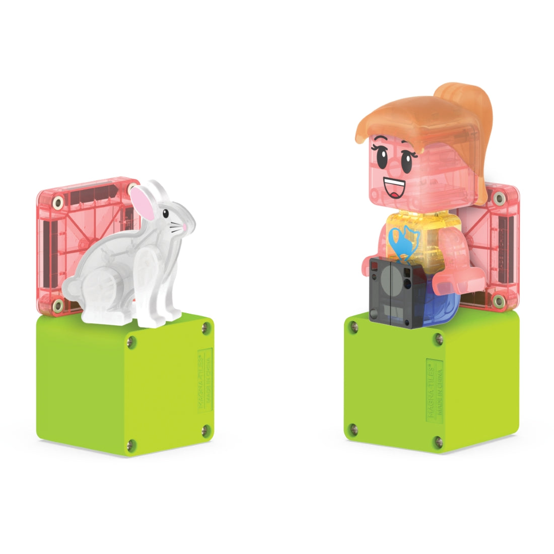 Pet Playhouse 50-Piece Magnetic Construction Set