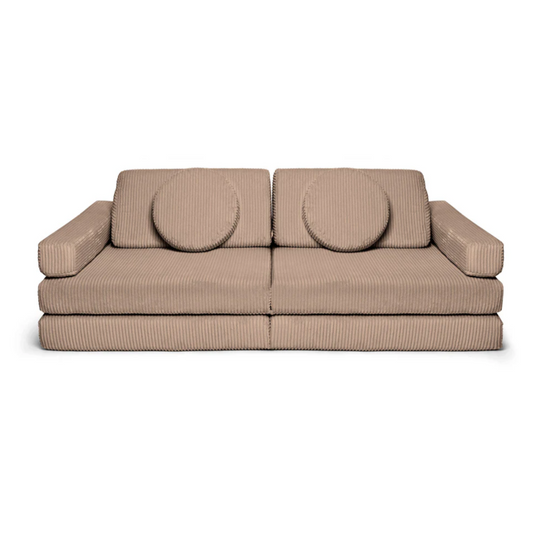 Play Sofa Pure Corduroy / Chocolate - Pre Order