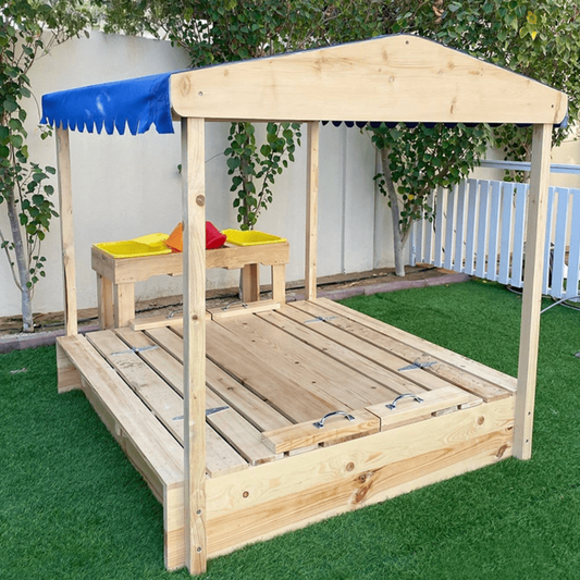 Outdoor Sandbox with Canopy - PRE ORDER
