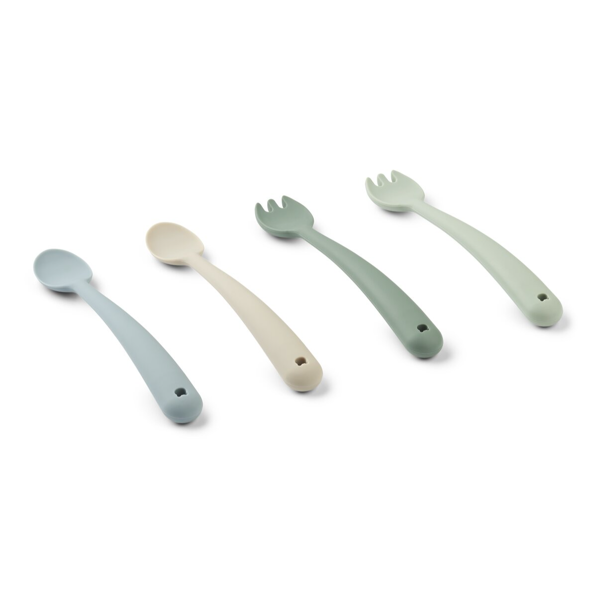 Shea feeding set 4-pack - Dusty mint multi mix