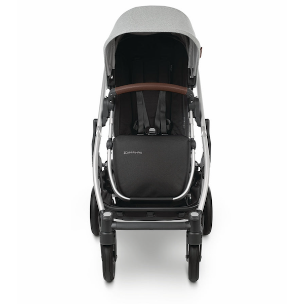 Cruz V2 Stroller - Stella Light Grey | Silver Frame | Chestnut Leather