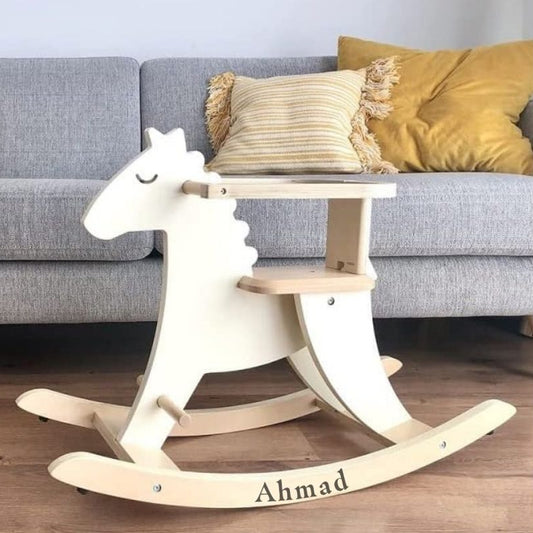 Ivory Hudada Rocking Horse and Security Hoop
