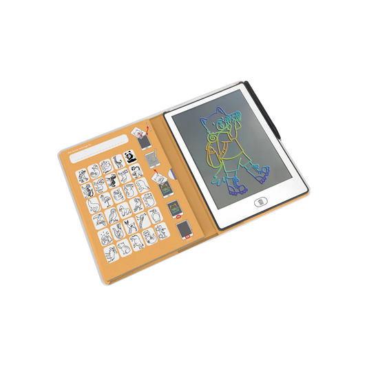 Kidydraw-Mini Lcd Tracing Book - Animals