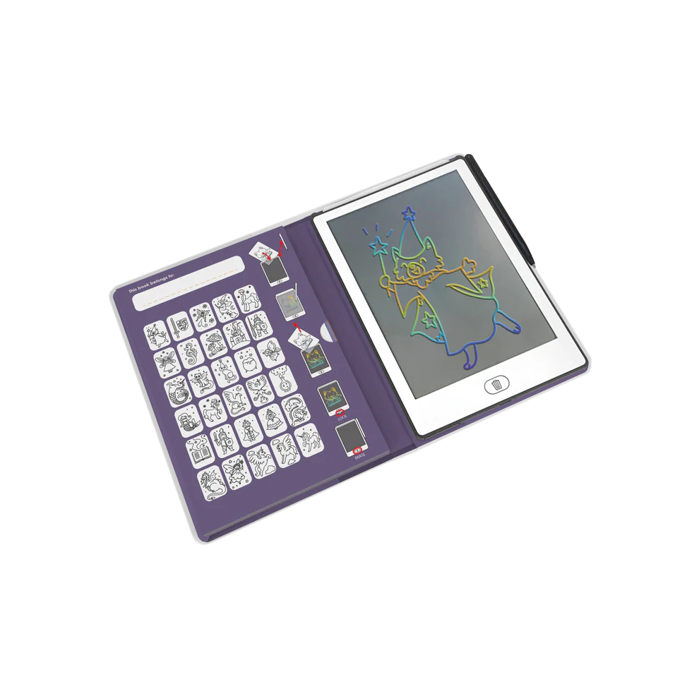 Kidydraw-Mini Lcd Tracing Book - Once Upon A Time