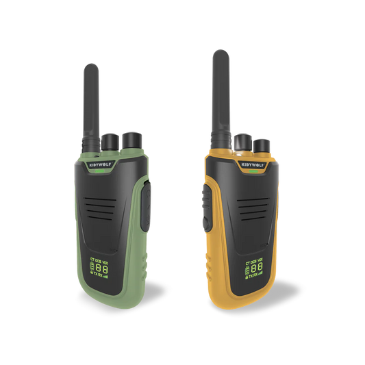 Kidytalk Walkie Talkie - Green/Orange