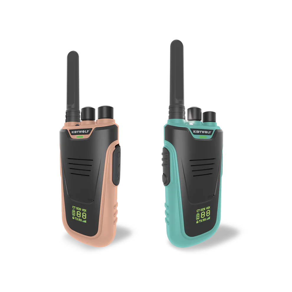 Kidytalk Walkie Talkie - Nude/Cyan