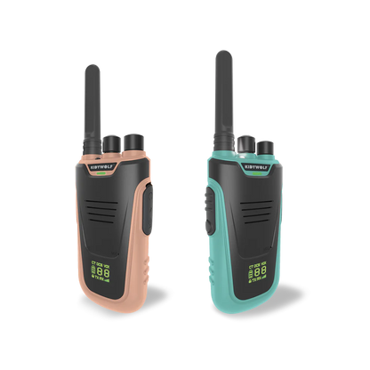 Kidytalk Walkie Talkie - Nude/Cyan