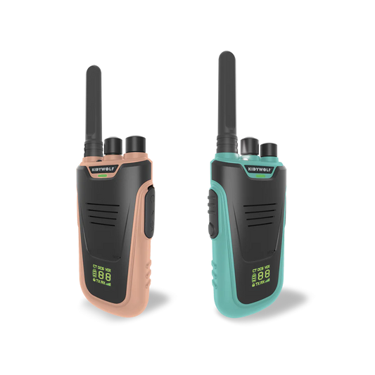 Kidytalk Walkie Talkie - Nude/Cyan