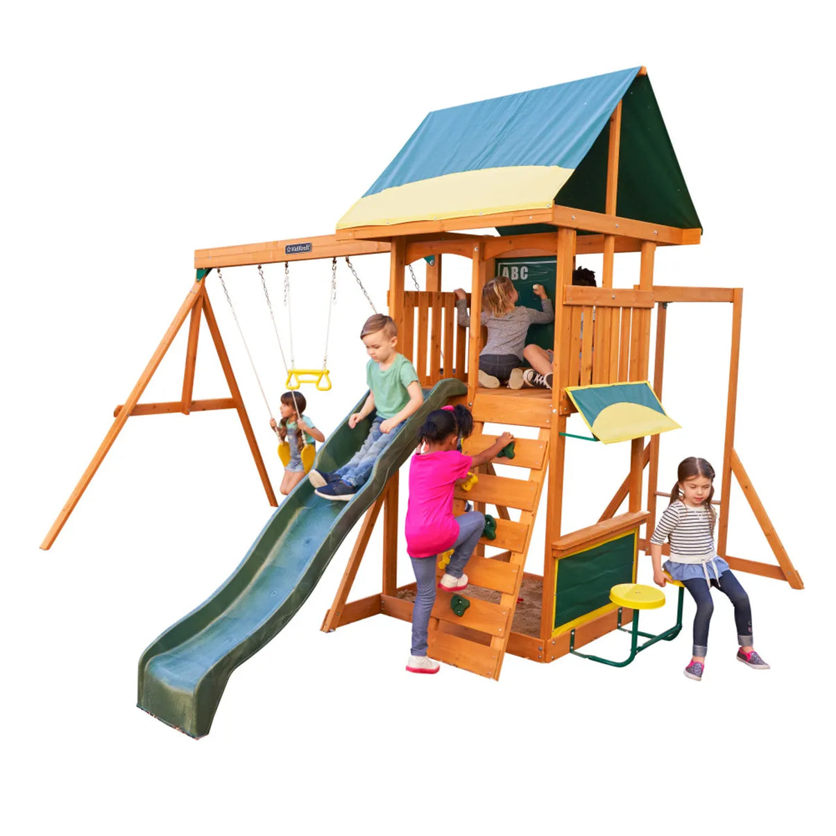 Brightside Wooden Swing Set / Playset