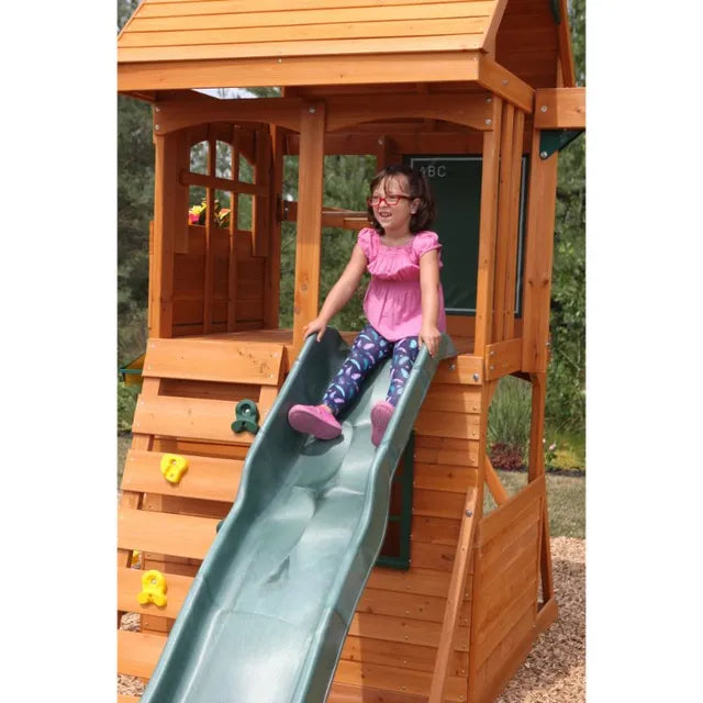 Ridgeview Deluxe Clubhouse Wooden Swing Set / Playset