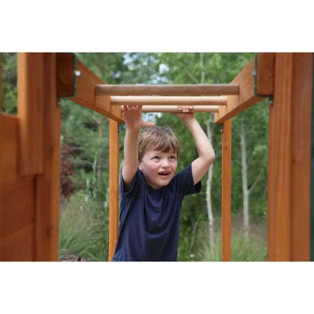 Ridgeview Deluxe Clubhouse Wooden Swing Set / Playset