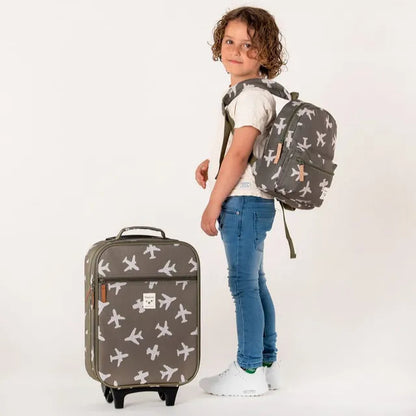 Trolley suitcase Kidzroom Planes
