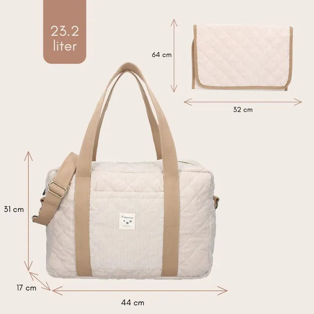 Diaper bag Kidzroom Care Milan, Beige