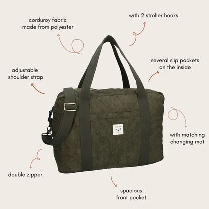 Diaper bag Kidzroom Care Milan, Green